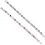 USWEL Magnetic Bracelets for Women Pure Titanium Therapy Bracelet Pain Relief for Arthritis 3500 Gauss Magnets Titanium Bracelets for Carpal Tunnel