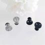 Jack Skull Stud Earrings For Men Stainless Steel Earrings for Women Mens Punk Style Hip Hop Jewelry with Gift Box