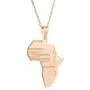 Glimmerst Big Africa Necklace, 18K Gold Plated Stainless Steel African Map Pendant Necklace Iced Out Tag Pendant Necklace Hip Hop Rapper Jewelry for Women Men Glimmerst Big Africa Necklace, 18K Gold Plated Stainless Steel African Map Pendant Necklace Iced Out Tag Pendant Necklace Hip Hop Rapper Jewelry for Women Men