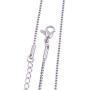 KONMAY 3pcs Stainless Steel Round Snake Chains Box Chains Cable Chains for Men and Women(16-28)