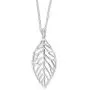 Boma Jewelry Sterling Silver Leaf Necklace, 20 Inches Boma Jewelry Sterling Silver Leaf Necklace, 20 Inches