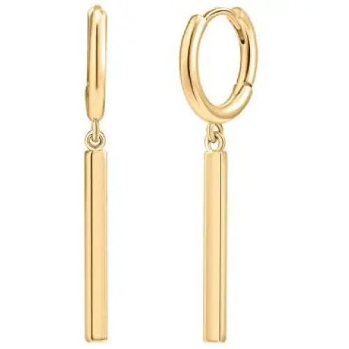 Small Huggie Hoop Earrings 14K Gold Plated Hypoallergenic Minimalist Ear Jewelry