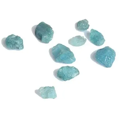 Untreated Raw Rough Aquamarine 53.50 Ct. Lot of 9 Pcs Healing Crystal Natural Sky Blue Aquamarine Gem Untreated Raw Rough Aquamarine 53.50 Ct. Lot of 9 Pcs Healing Crystal Natural Sky Blue Aquamarine Gem