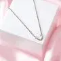 Molly B London Sterling Silver Necklace for Teenage Girls with First Diamond Heart - Perfect Birthday Gift