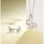 FANCIME Sterling Silver Vivid Butterfly Stud Earrings/Necklace Open Filigree/High Polished Cute Animals Creative Dainty Fine Jewelry Set Gifts for Women Teen Girls… FANCIME Sterling Silver Vivid Butterfly Stud Earrings/Necklace Open Filigree/High Polished Cute Animals Creative Dainty Fine Jewelry Set Gifts for Women Teen Girls…