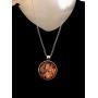 Virgin Mary And Jesus Christ Christian Catholic Jewelry Glass Dome Art