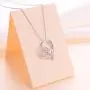 S925 Sterling Silver I Love You Mom Heart Pendant Necklace for Mother Mama Mommy Mum Birthday Jewelry Gifts S925 Sterling Silver I Love You Mom Heart Pendant Necklace for Mother Mama Mommy Mum Birthday Jewelry Gifts
