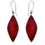 Shop LC 925 Sterling Silver Coral Stylish Unique Fashion Costume Dangle Drop Earrings Prom Jewelry Mothers Day Gifts Women
