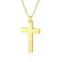LAOYOU Crucifix Cross Necklace for Mens Stainless Steel Pendant Antique Silver Cross Necklace for Women LAOYOU Crucifix Cross Necklace for Mens Stainless Steel Pendant Antique Silver Cross Necklace for Women