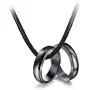 COLORFUL BLING 2Pcs Black Hematite Stone Magnetic Rings Necklace Set Anxiety Absorb Negative Energy Balance Chakra Healing Jewelry for Women Men(6MM) COLORFUL BLING 2Pcs Black Hematite Stone Magnetic Rings Necklace Set Anxiety Absorb Negative Energy Balance Chakra Healing Jewelry for Women Men(6MM)