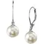 Akoya Cultured Pearl Earrings for Women with 14K Gold Leverbacks in AAA Quality - THE PEARL SOURCE Akoya Cultured Pearl Earrings for Women with 14K Gold Leverbacks in AAA Quality - THE PEARL SOURCE