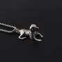 Dog Necklace for Men, Vintage Puppy Dog Pendant Necklace with 25.6” Chain, Cute Dog Totem Amulet Necklace, Hip Hop Necklace, Punk Rock Animal Dog Jewelry for Men Boys, Pet Lovers Gifts