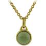 Starborn Genuine Moldavite Pendant with gold-plated Chain