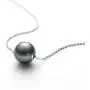 18K Gold Tahitian Single Black Pearl Necklace 10-11mm Real South Sea Cultured Pearl Pendant Jewelry Gifts for Women - White Gold/Rose Gold/Yellow Gold 18K Gold Tahitian Single Black Pearl Necklace 10-11mm Real South Sea Cultured Pearl Pendant Jewelry Gifts for Women - White Gold/Rose Gold/Yellow Gold