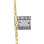 Mens Real 10K Yellow Gold Box Byzantine Link Chain 3.10mm Necklace 22-30 Inches
