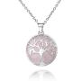 Tree of Life Necklace,Chakra Pendant Necklace Crystals Quartz Jewelry with Chain Gift for Women 