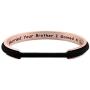 Zuo Bao Sister in Law Gift Hair Tie Bracelet When I Married Your Brother I Gained A Sister Cuff Bracelet Sister of The Groom Bracelet