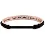 Zuo Bao Sister in Law Gift Hair Tie Bracelet When I Married Your Brother I Gained A Sister Cuff Bracelet Sister of The Groom Bracelet