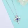 Love Heart Necklace for Women 925 Sterling Silver Birthstone Necklace Gifts for Women Girls Wife Mom Girlfriend Love Heart Necklace for Women 925 Sterling Silver Birthstone Necklace Gifts for Women Girls Wife Mom Girlfriend