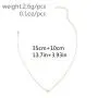 Shegirl Heart Choker Necklace Delicate Love Necklace Pendant Necklace Gold Jewelry for Women and Girls (Gold)