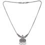 Sansar India Oxidized Pendant Indian Necklace Jewelry for Girls and Women 1588