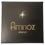 Amnoz 14K Yellow Gold Plated Lightning Bolt Pendent Necklaces