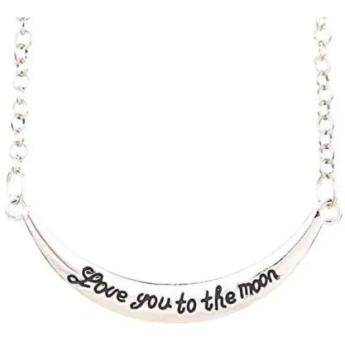 Luvalti “I Love You to The Moon” Pendant Bracelet - Romantic Jewelry Gift - Family and Friends Jewelry Luvalti “I Love You to The Moon” Pendant Bracelet - Romantic Jewelry Gift - Family and Friends Jewelry