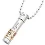 SexyMandala 2 Pack Bullet 3 Colors Cremation URN Necklace for Ashes Jewelry Memorial Keepsake Pendant SexyMandala 2 Pack Bullet 3 Colors Cremation URN Necklace for Ashes Jewelry Memorial Keepsake Pendant