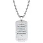 Rnivida Mens Bible Verse Cross Tag Pendant Necklace, Stainless Steel Inspirational Necklace for Men Boys Rnivida Mens Bible Verse Cross Tag Pendant Necklace, Stainless Steel Inspirational Necklace for Men Boys