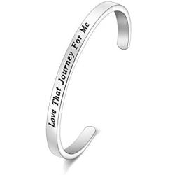 CENWA Love That Journey for Me Cuff Bracelet Present For Fans