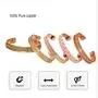 FASHIONZAADI Copper Bracelet Set of 5,Magnetic 100% Pure Copper Therapy Effective & Natural Relief Jewelry for Mens & Womens FASHIONZAADI Copper Bracelet Set of 5,Magnetic 100% Pure Copper Therapy Effective & Natural Relief Jewelry for Mens & Womens