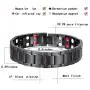 USWEL Magnetic Bracelets for Men Pain Relief Pure Titanium Double Row 4 Elements Strong Magnets Bracelet, Adjustable USWEL Magnetic Bracelets for Men Pain Relief Pure Titanium Double Row 4 Elements Strong Magnets Bracelet, Adjustable