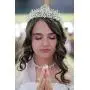 EverLove Womens Bride Headdress Jewelry Wedding Necklace Earrings Set Crystal Crown Tiara EverLove Womens Bride Headdress Jewelry Wedding Necklace Earrings Set Crystal Crown Tiara