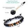 Adjustable Lava Rock Stone Essential Oil Diffuser Bracelet Braided Rope Stone Yoga Beads Bracelets for Men Women Adjustable Lava Rock Stone Essential Oil Diffuser Bracelet Braided Rope Stone Yoga Beads Bracelets for Men Women