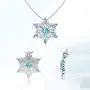 Belinda Jewelz 925 Solid Real Sterling Silver Sparkling Snowflake Hanging Marquise Gemstone Rhodium Plated Womens Fine Jewelry Chain Necklace Pendant, Swiss Blue and White Topaz, 1.3 carats, 18-inch Belinda Jewelz 925 Solid Real Sterling Silver Sparkling Snowflake Hanging Marquise Gemstone Rhodium Plated Womens Fine Jewelry Chain Necklace Pendant, Swiss Blue and White Topaz, 1.3 carats, 18-inch