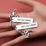 EIGSO Hes My Lobster Shes My Lobster Couple Keychain TV Show Gift Wedding Gift for Couples Friends Lobster Lover Gift