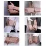Personalized Magnetic Attract Couples Bracelets, Custom Rope Braided Mutual Magnetic Bracelets for Him and Her 2 PCS Personalized Magnetic Attract Couples Bracelets, Custom Rope Braided Mutual Magnetic Bracelets for Him and Her 2 PCS
