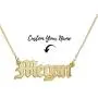 MyNameNecklace Personalized Old English Font Name Necklace -Custom Jewelry Nameplate Christmas Jewelry Gift MyNameNecklace Personalized Old English Font Name Necklace -Custom Jewelry Nameplate Christmas Jewelry Gift