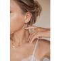 Gold Huggie Hoop Earrings for Women, Hypoallergenic S925 Sterling Silver Post 14K Gold Plated Sunburst Drop Spike Butterfly Star Turquoise Dangle Small CZ Huggie Hoop Earrings Jewelry Gifts for Women