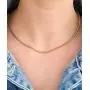 Womens Gold Chain Necklace | Barzel 18K Gold Plated Curb / Cuban Link Gold Chain Necklace 2MM, 3MM, 4MM, 5MM For Women or Men - Made In Brazil