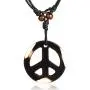 Handmade Adjustable Love Peace Sign Hippie Pendant Necklace Vintage Rope Chain Resin Weave Jewelry Handmade Adjustable Love Peace Sign Hippie Pendant Necklace Vintage Rope Chain Resin Weave Jewelry