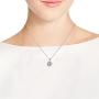 AeraVida Believe Inspirational Message .925 Sterling Silver Necklace