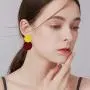 coadipress Round Curved Dangle Earrings Set for Women and Girls Gold Fashion Matte Paint Discs Drop Statement Jewelry coadipress Round Curved Dangle Earrings Set for Women and Girls Gold Fashion Matte Paint Discs Drop Statement Jewelry