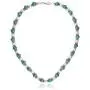 Gem Stone King 18 Inch Simulated Turquoise Howlite and Cultured Freshwater Pearl and Spacers Necklace + Earrings Gem Stone King 18 Inch Simulated Turquoise Howlite and Cultured Freshwater Pearl and Spacers Necklace + Earrings