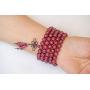 anzhongli Mala Beads Bracelet Necklace for Men Women 6mm/8mm 108 Prayer Beads for Meditation Yoga