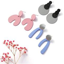 6 Pairs Unique Dangling Earrings Set Simple Chic Best Gift for Women and Girls(Factory direct sales)