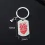 MAOFAED Heart Warrior Gift Heart Disease Gift CHD Awareness Gift Recovery Gift Encouragement Gift Heart Defect Awareness Gift