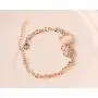 Womens Bracelet Hot Trendy Jewelry Rose Gold Cute Zircon Cat Bracelets Charms Bracelets Bangle with Diamond Alloy Jewelry for Women Children Girl DIY Jewelry Gifts