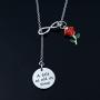G-Ahora Tale as Old as Time Beauty and The Beast Bracelet Necklace Belle Jewelry