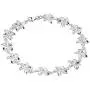 AeraVida Pretty Hawaiian Plumeria .925 Sterling Silver Link Bracelet AeraVida Pretty Hawaiian Plumeria .925 Sterling Silver Link Bracelet